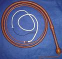 10ft Darkened Hide 12 plait Indy Whip A